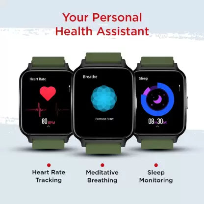 Fire-Boltt Tornado Bluetooth Calling Smartwatch Smartwatch (Green Strap, Free Size) Fire-Boltt Tornado Bluetooth Calling Smartwatch Smartwatch (Green Strap, Free Size)